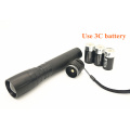 Factory Supply Beam Focus réglable 3C Taille Cell Heavy Duty Long Range 10W cree xml-2 High Power Flashlight Torch